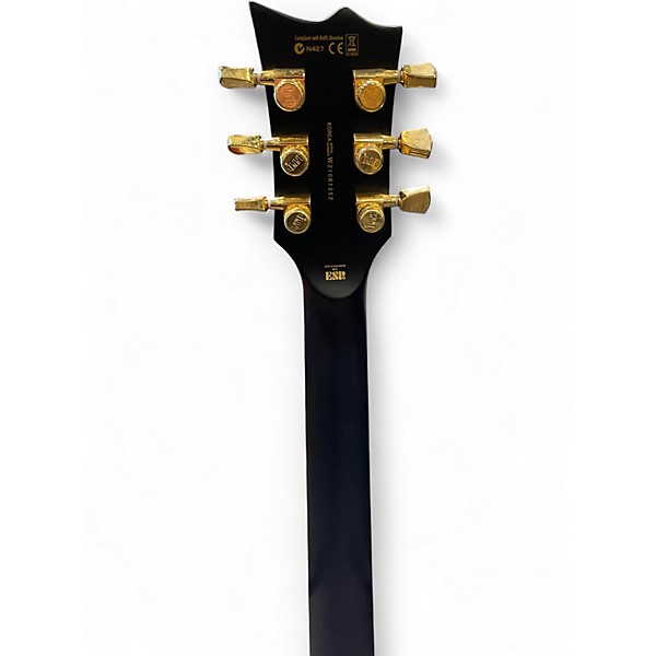 Used ESP LTD EC1000 Deluxe Black Solid Body Electric Guitar