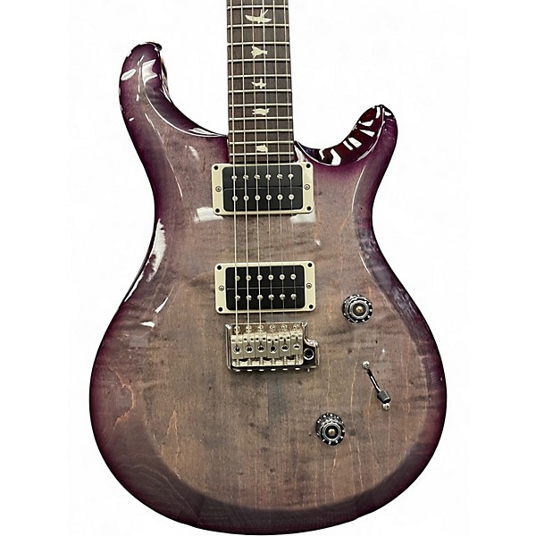 Used PRS S2 Custom 24 Faded Gray Black Purple Burst Solid Body Electric Guitar