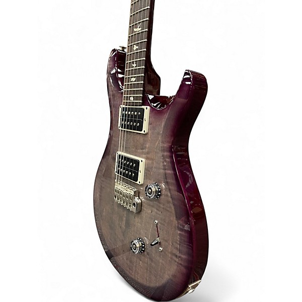 Used PRS S2 Custom 24 Faded Gray Black Purple Burst Solid Body Electric Guitar