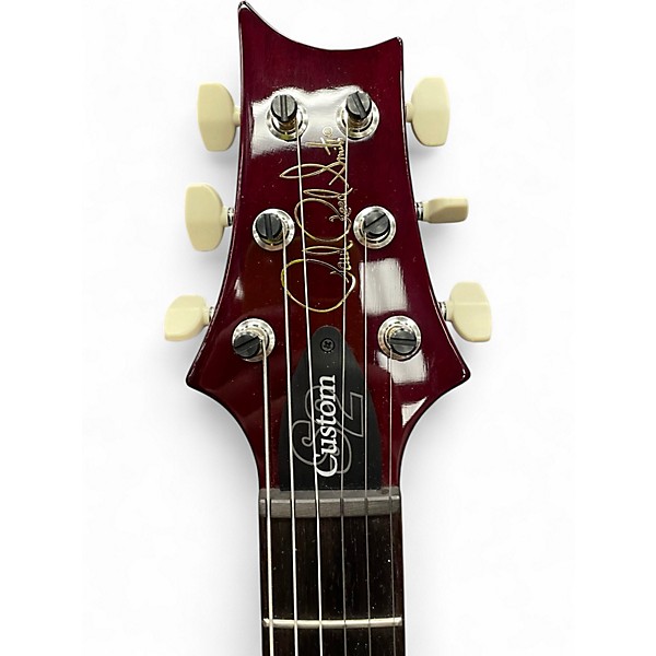 Used PRS S2 Custom 24 Faded Gray Black Purple Burst Solid Body Electric Guitar