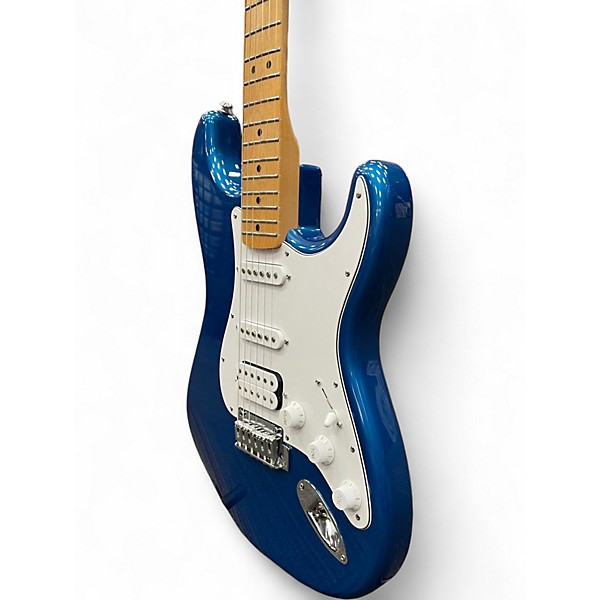 Used Fender Standard Stratocaster HSS Aqua Marine Metallic Solid Body Electric Guitar