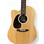 Used Martin DCX2 LH Natural Acoustic Electric Guitar
