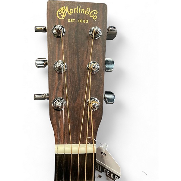 Used Martin DCX2 LH Natural Acoustic Electric Guitar