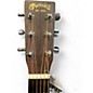 Used Martin DCX2 LH Natural Acoustic Electric Guitar