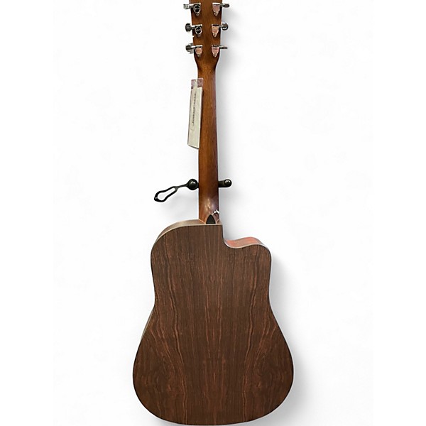 Used Martin DCX2 LH Natural Acoustic Electric Guitar