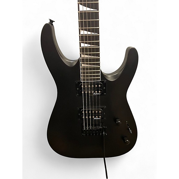 Used Jackson JS22 Dinky Satin Black Solid Body Electric Guitar