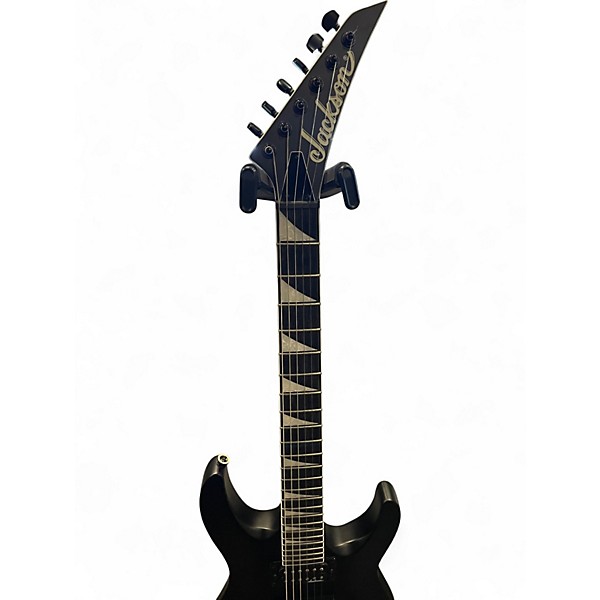 Used Jackson JS22 Dinky Satin Black Solid Body Electric Guitar