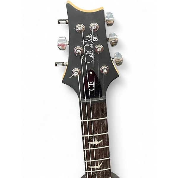 Used PRS SE CE GREEN Solid Body Electric Guitar