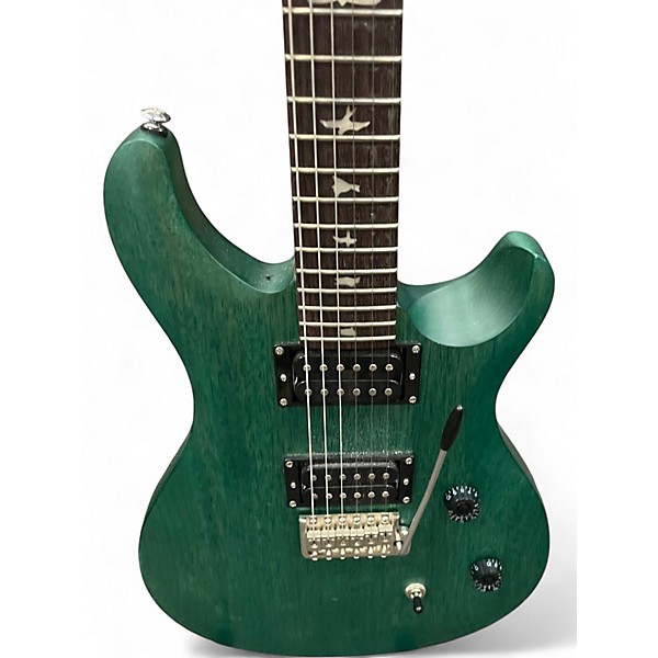 Used PRS SE CE GREEN Solid Body Electric Guitar