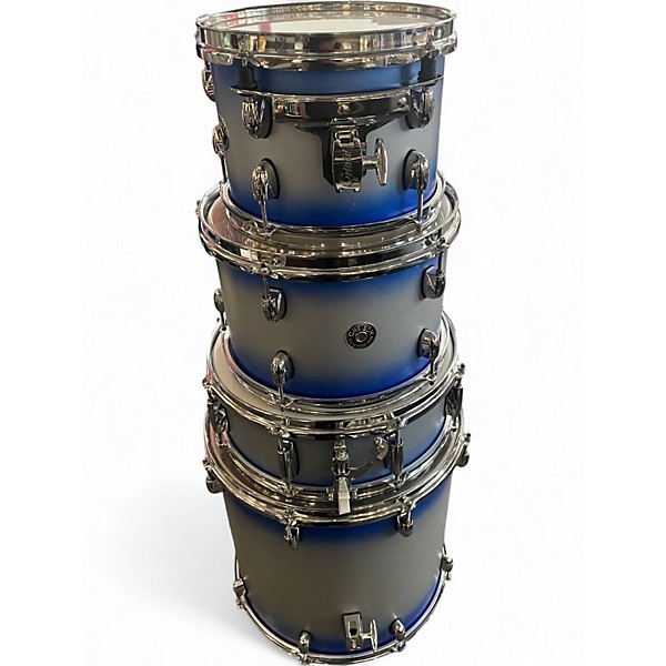 Used Gretsch Drums 5 Piece Catalina Special Edition Blue Silver Drum Kit