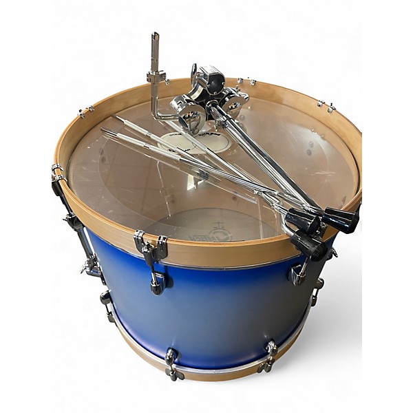Used Gretsch Drums 5 Piece Catalina Special Edition Blue Silver Drum Kit