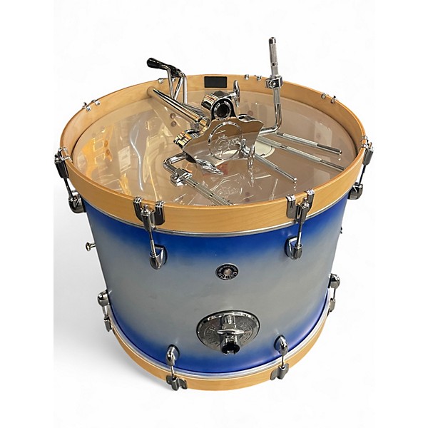 Used Gretsch Drums 5 Piece Catalina Special Edition Blue Silver Drum Kit