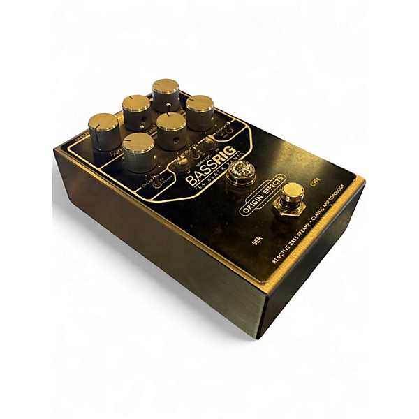 Used Origin Effects BASSRIG 64 BLACK PANEL Bass Effect Pedal