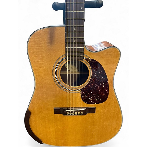 Used Washburn D100CE Natural Acoustic Electric Guitar