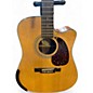 Used Washburn D100CE Natural Acoustic Electric Guitar