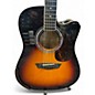 Used Washburn WA90CE 2 Color Sunburst Acoustic Electric Guitar