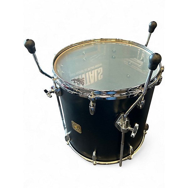 Used Gretsch Drums 3 Piece USA CUSTOM Black Drum Kit
