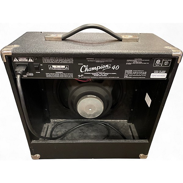 Used Fender Champion 40 Guitar Combo Amp
