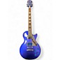 Used Epiphone Tommy Thayer Les Paul Standard Electron Blue Metallic Solid Body Electric Guitar thumbnail
