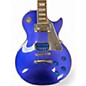 Used Epiphone Tommy Thayer Les Paul Standard Electron Blue Metallic Solid Body Electric Guitar