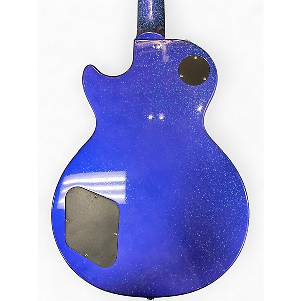 Used Epiphone Tommy Thayer Les Paul Standard Electron Blue Metallic Solid Body Electric Guitar