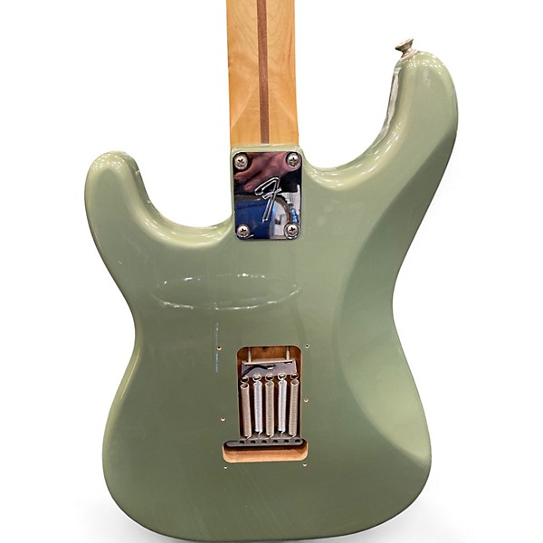 Used Fender Player Stratocaster Sage Green Metallic Solid Body Electric Guitar