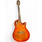 Vintage 1990s Ovation 6868 elite standard orange burst Acoustic Electric Guitar thumbnail