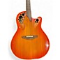 Vintage 1990s Ovation 6868 elite standard orange burst Acoustic Electric Guitar