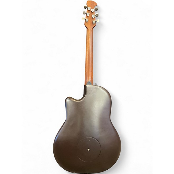 Vintage 1990s Ovation 6868 elite standard orange burst Acoustic Electric Guitar