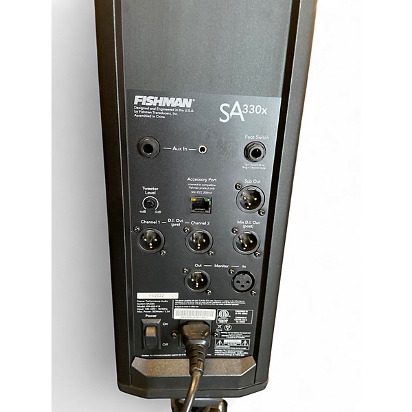 Used Fishman SA330X Powered Speaker