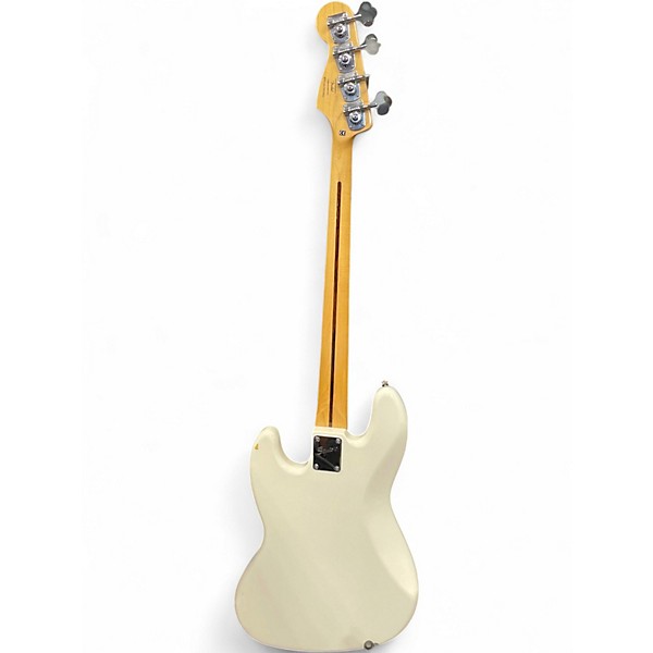 Used Squier Vintage Modified Jazz Bass Alpine White Electric Bass Guitar