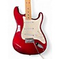 Used 2010 Fender Standard Stratocaster Candy Apple Red Metallic Solid Body Electric Guitar