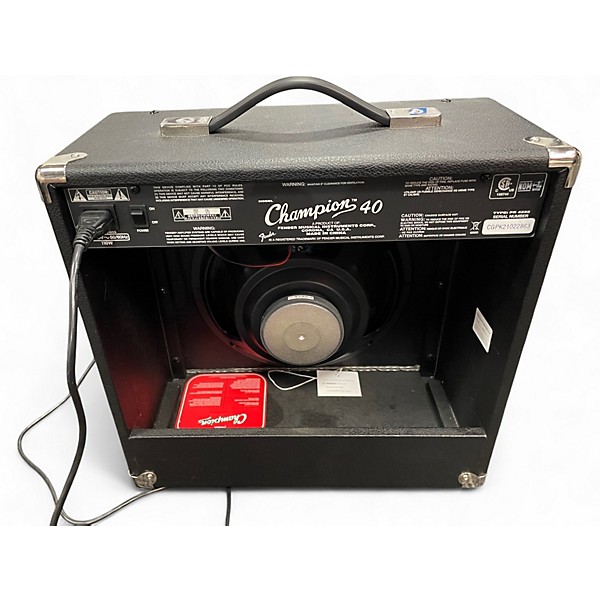 Used Fender Champion 40 Guitar Combo Amp