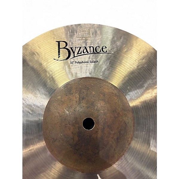 Used MEINL 10in BYZANCE POLYPHONIC Cymbal
