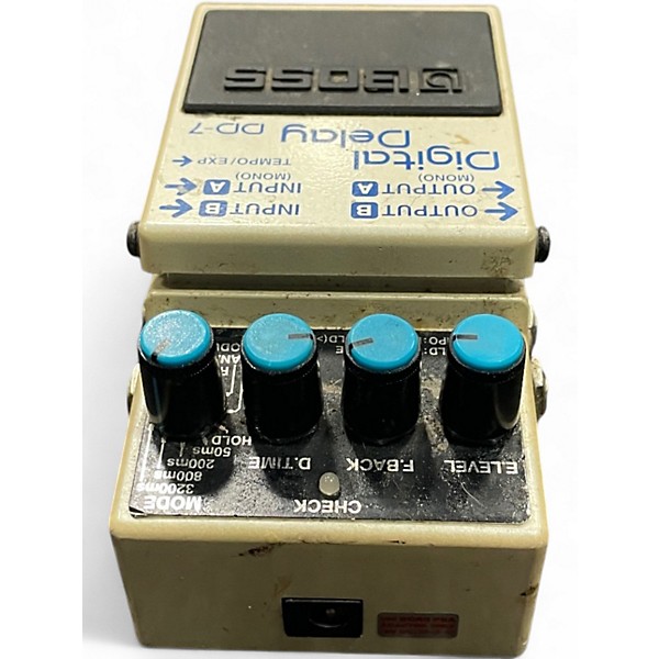 Used BOSS DD7 Digital Delay Effect Pedal
