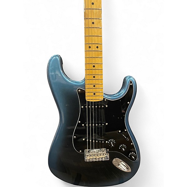 Used Fender American Professional II Stratocaster Dark Knight Solid Body Electric Guitar