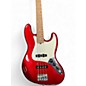 Used Fender American Standard Jazz Bass Mystic Red Electric Bass Guitar