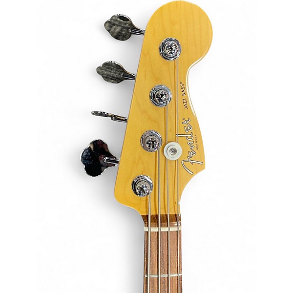 Used Fender American Standard Jazz Bass Mystic Red Electric Bass Guitar