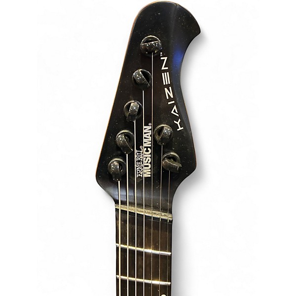 Used Ernie Ball Music Man kaizen 7 string Flat Black Solid Body Electric Guitar