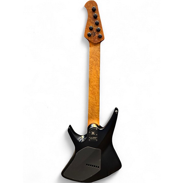 Used Ernie Ball Music Man kaizen 7 string Flat Black Solid Body Electric Guitar