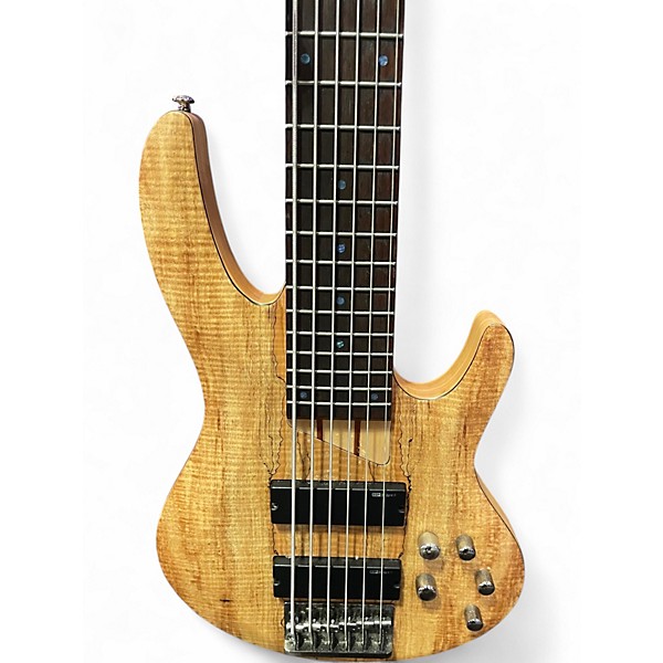 Used ESP LTD B206SM 6 String Natural Electric Bass Guitar