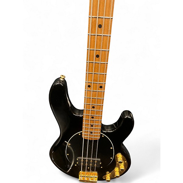 Used Ernie Ball Music Man Stingray HH 5 String Black Electric Bass Guitar