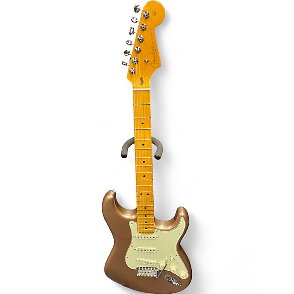 Used Fender AMERICAN PROFESSIONAL CLASSIC STRATOCASTER FADED FIREMIST GOLD Solid Body Electric Guitar