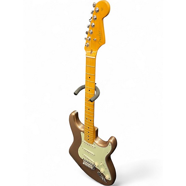 Used Fender AMERICAN PROFESSIONAL CLASSIC STRATOCASTER FADED FIREMIST GOLD Solid Body Electric Guitar