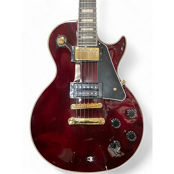 Used Epiphone Jerry Cantrell "Wino" Les Paul Custom red Solid Body Electric Guitar