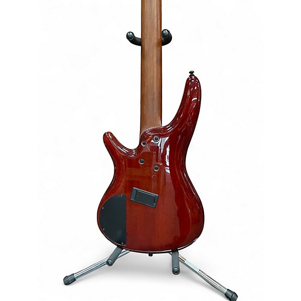 Used Ibanez SRMS805 2 Color Sunburst Electric Bass Guitar
