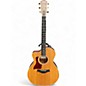Used Taylor 214CE Left Handed Natural Acoustic Electric Guitar thumbnail