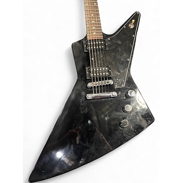 Used Gibson X-Plorer Black Solid Body Electric Guitar