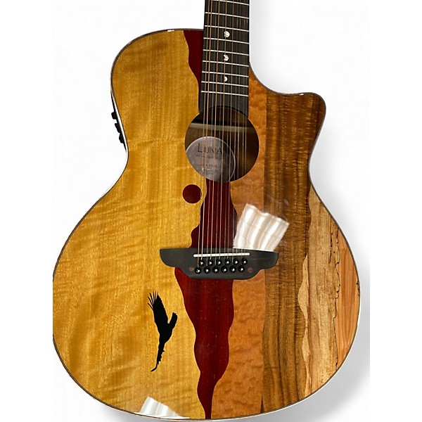 Used Luna VISTA EAGLE 12 VISTA EAGLE 12 String Acoustic Electric Guitar