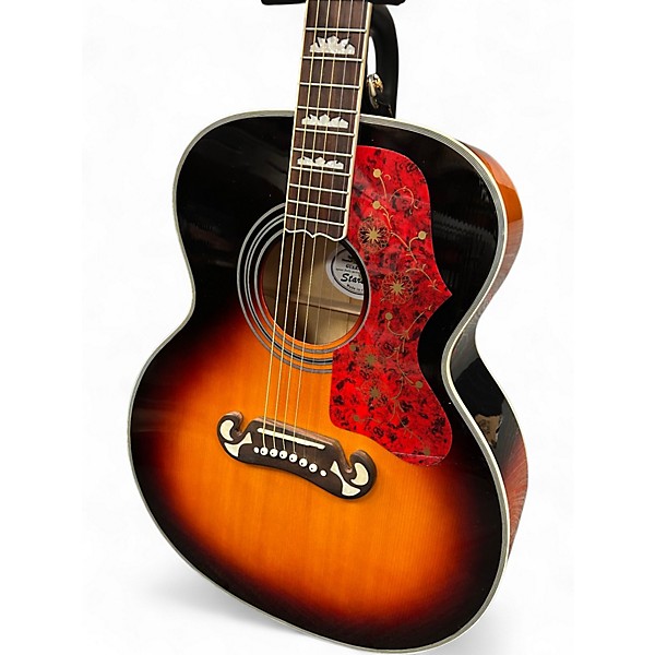 Used Starshine SSJ200 SUNBURST  Acoustic Electric Guitar